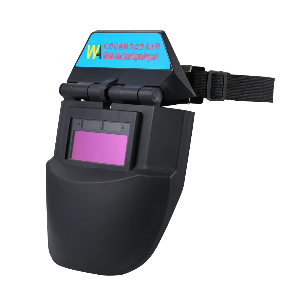 

Hot New Adjustable Welding Helmet Auto Darkening Tig Mig Weld Welding Mask Lenses Solar Powered Cap welding Hat For Soldering