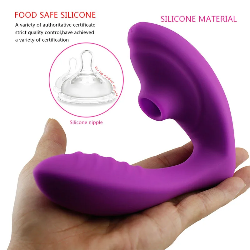 Silicone Vagina Sucking Vibrators 10 Speed Vibrating Oral Sex Clit Sucker Clitoris Stimulator Sex Toys for Woman Masturbation vaginal vibrators clitoris vibrator clit sucking vibrator female sex toys vibrator sex toy