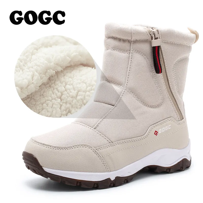 Online Botas GOGC para mujer, botas de invierno para mujer, botas de nieve para mujer, botas de invierno para mujer, zapatos de invierno, botines G9906