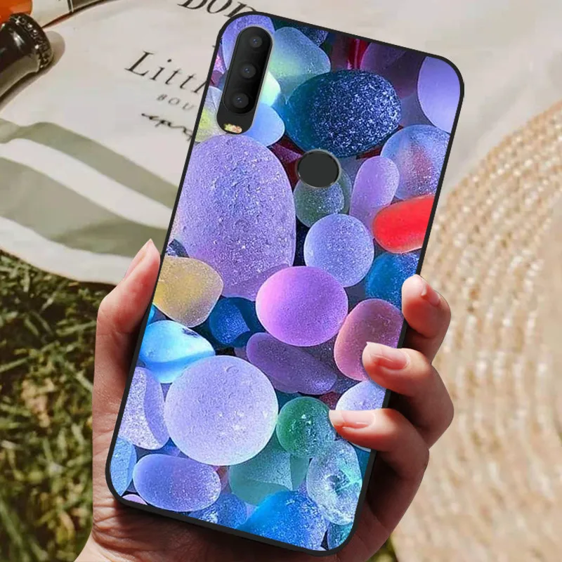 For Coque Alcatel 3X 2019 Case Silicon Back Cover Phone Case For Alcatel 3 X 3X 2019 Cases Soft bumper Funda 3X 2019 5048Y Bag glass flip cover Cases & Covers