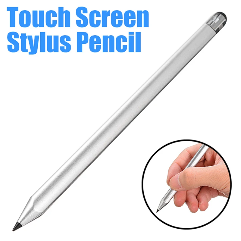 1PC Dual Head Touch Screen Stylus Pencil High Quality Capacitive Capacitor Pen For i-Pad For Samsung Phone Tablet PC Accessories