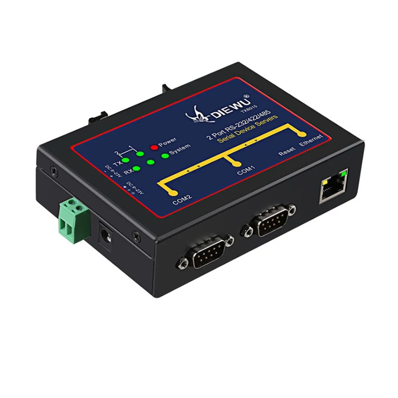 

DIEWU 2 последовательный порт rs232 rs485 rs422 в ethernet конвертер