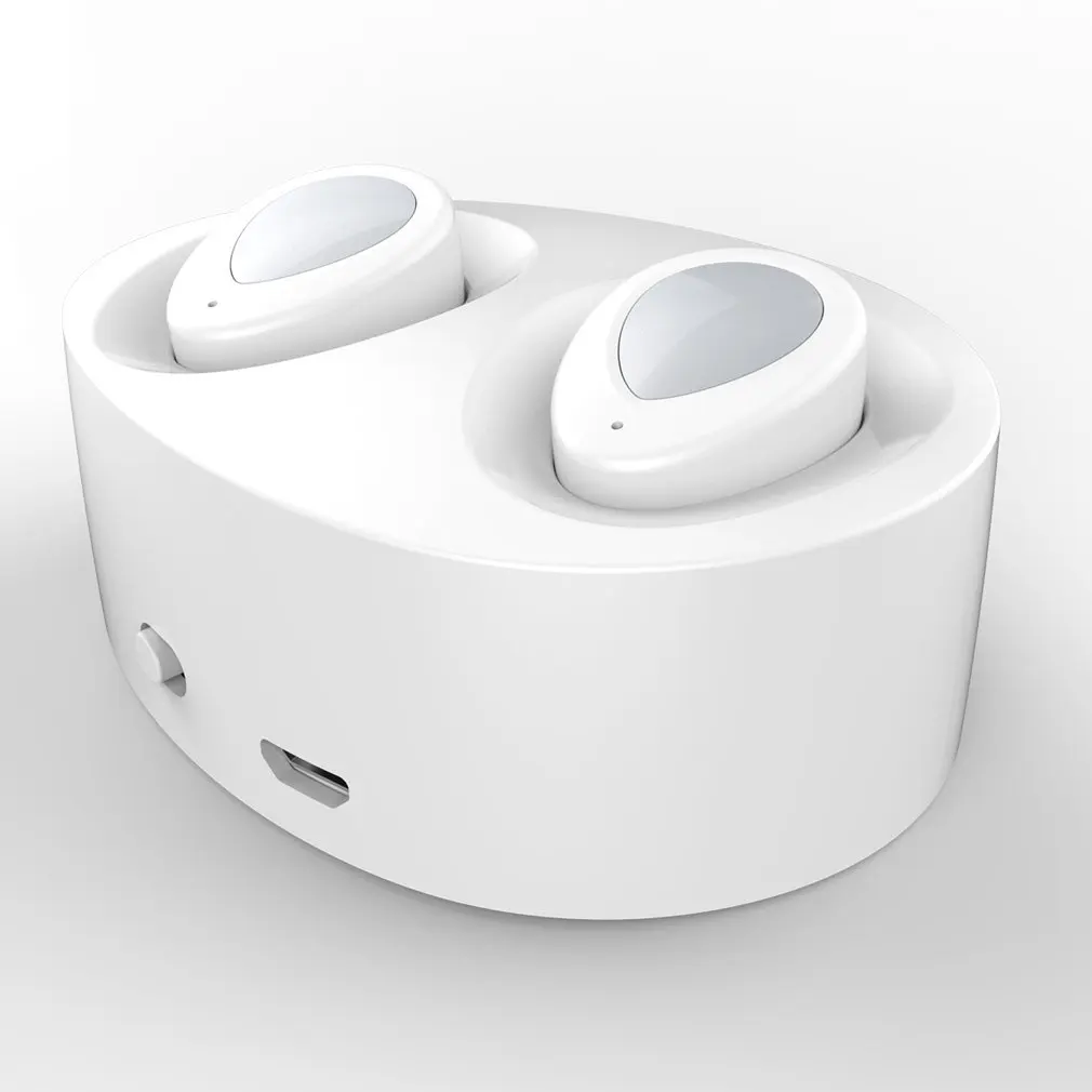 Супер маленький размер беспроводной Bluetooth V4.1 стерео наушники удобные наушники с зарядной базой для Iphone 7