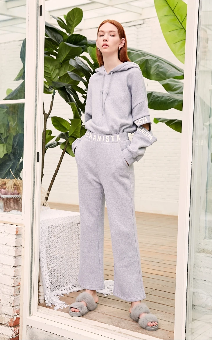 Утолщенные домашние брюки с буквенным принтом Vero moda | 3184R2502