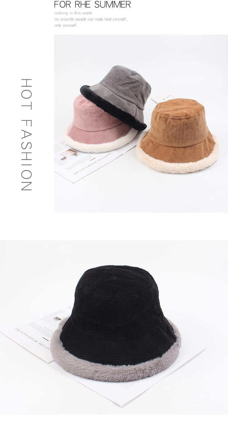 USPOP, зимние шапки, женские шапки, женские толстые теплые вельветовые шапки