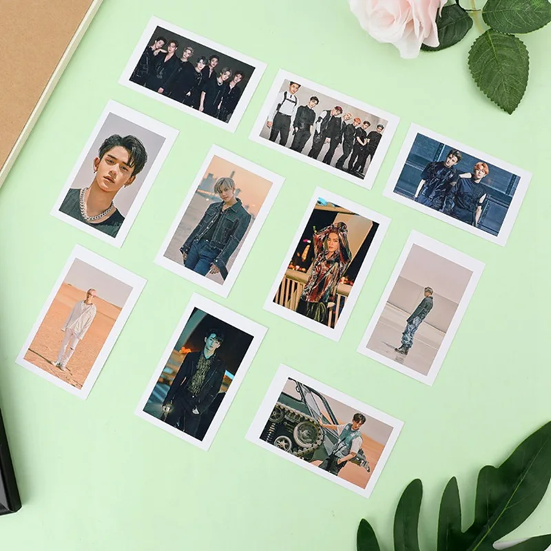 Kpop SuperM 1-й Мини альбом Lomo Card MARK TAEYONG BAEKHYUN LUCAS TEN KAI TAEMIN фото карты Зажимы пеньковая веревка болельщики подарки