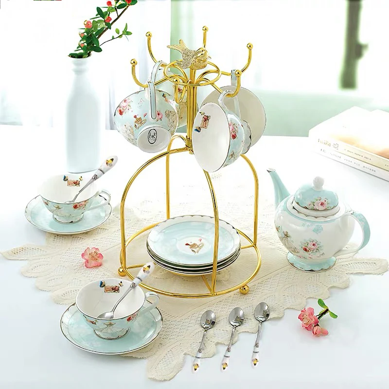 Комплект для кофе Luxruy Bone China Европейский комплект чая британский фарфоровый