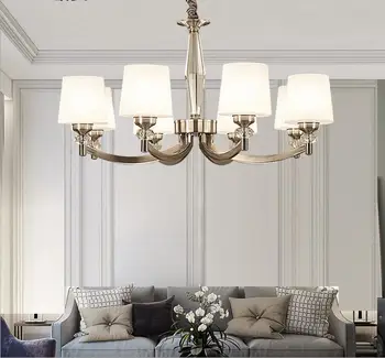

Postmodern Minimalist Light Luxury Dining Room Lamp Living Room Chandelier Personality Creative Nordic Round Glass Lamps