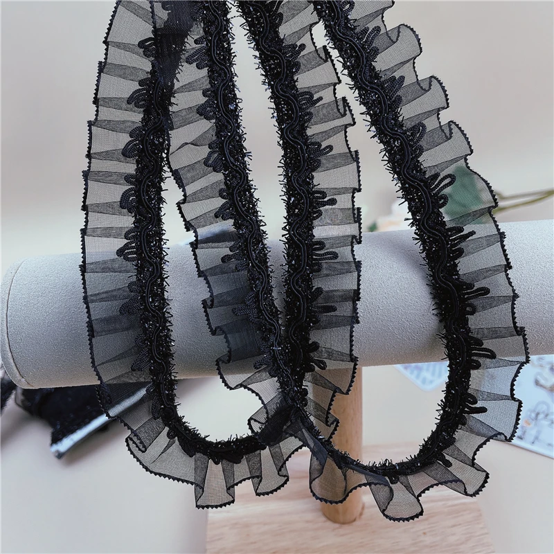 Lace Ribbon For Crafts DIY Wedding Dress Bag Hat Headwear Skirt Clothes Sewing Accessories