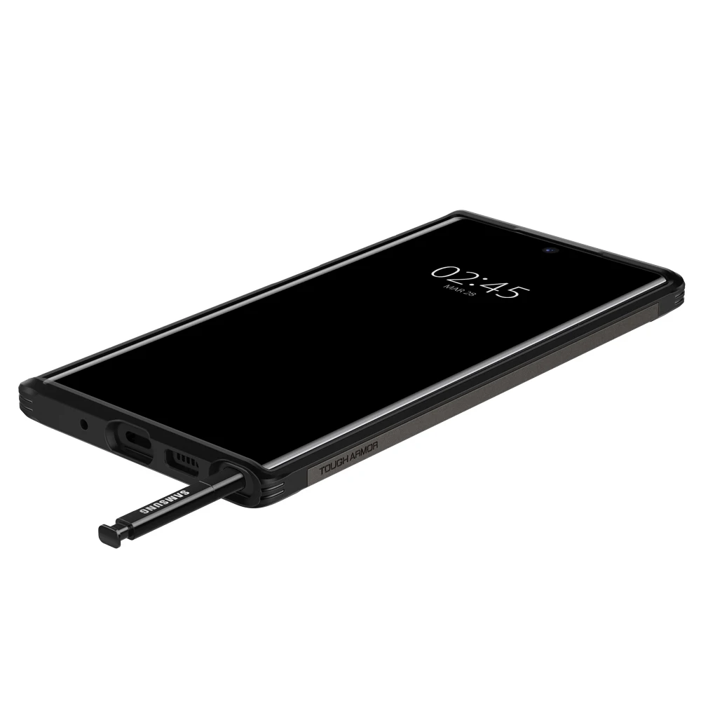 Spigen жесткий бронированный чехол XP для samsung Galaxy Note 10 Plus/Note 10 MIL-STD-810 ударопрочный Противоскользящий сверхпрочный чехол s