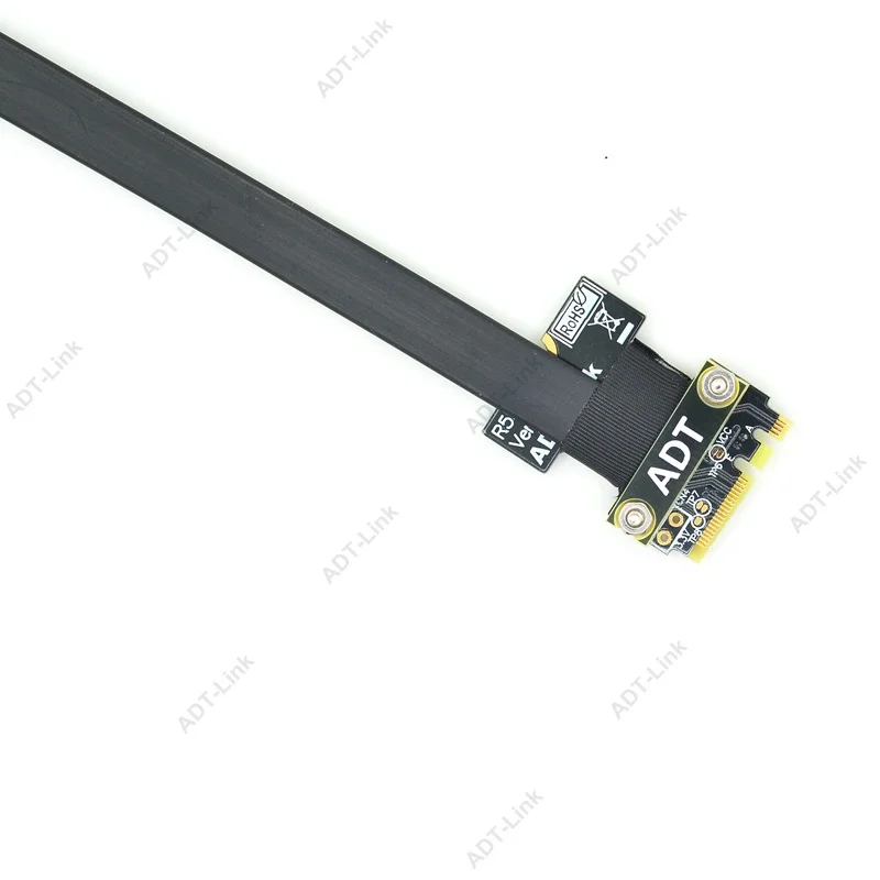 PCI E NGFF ( M.2 A/E Key) к PCIe 3 0x16 Удлинительный кабель угловой Express x1 x4 x8 x16|Компьютерные