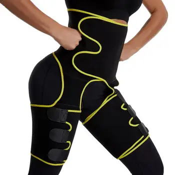 

Sports Abdominal Belt Women High Waist Thigh Trimmer Leg Slimming Shapers Shapewear Perfect Body Gift O3E8