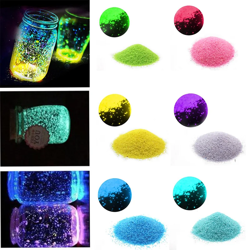 Luminous Sand Stones Garden Park Road Pebbles Glow In Dark Ornaments For Party Aquariums Fish Tank Decoration Stone Ornaments