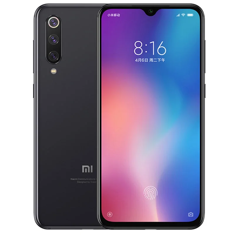 Глобальная ПЗУ Xiaomi Mi 9 SE 6 Гб 64 Гб Smartphon Snapdragon 712 48MP камеры 5,9" AMOLED экран 18 Вт Проводная Быстрая зарядка - Цвет: Black