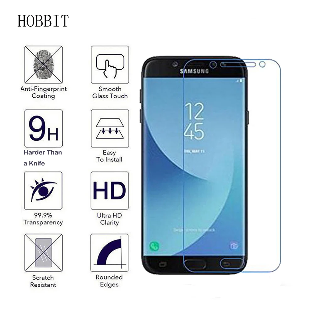 10 шт Для samsung Galaxy J2 Pro /J2 /Grand Prime Pro 0,3 мм 2.5D 9H прозрачное закаленное защитное стекло для экрана J250F