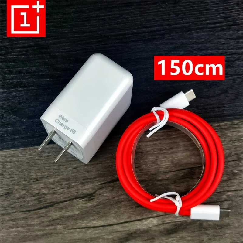 Original Oneplus Warp Charge 65 Charger Fast Charge 65W Dash Chargers Oneplus 5t Adapter For OnePlus 8T/8/7T/7/6T/6/5/ 6A Cable usb c 20w