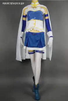 

Hot Sale! Anime Puella Magi Madoka Magica Miki Sayaka Cosplay Costumes Combat Uniform Full Set Clothing Custom-Make Any Size