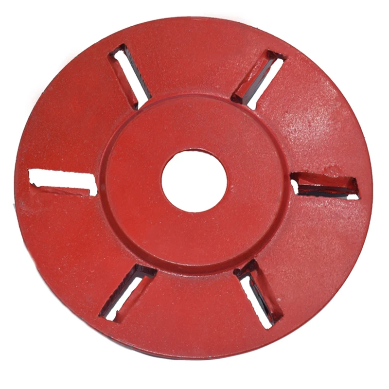 

Six Teeth Power Wood Carving Cutter Disc Milling Attachment 90mm Diameter 16mm Bore Arc/Flat for Angle Grinder Attachment