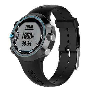 

Replacement Silicone Watch Band Wrist Strap With Tools for garmin Swim Watch H05A