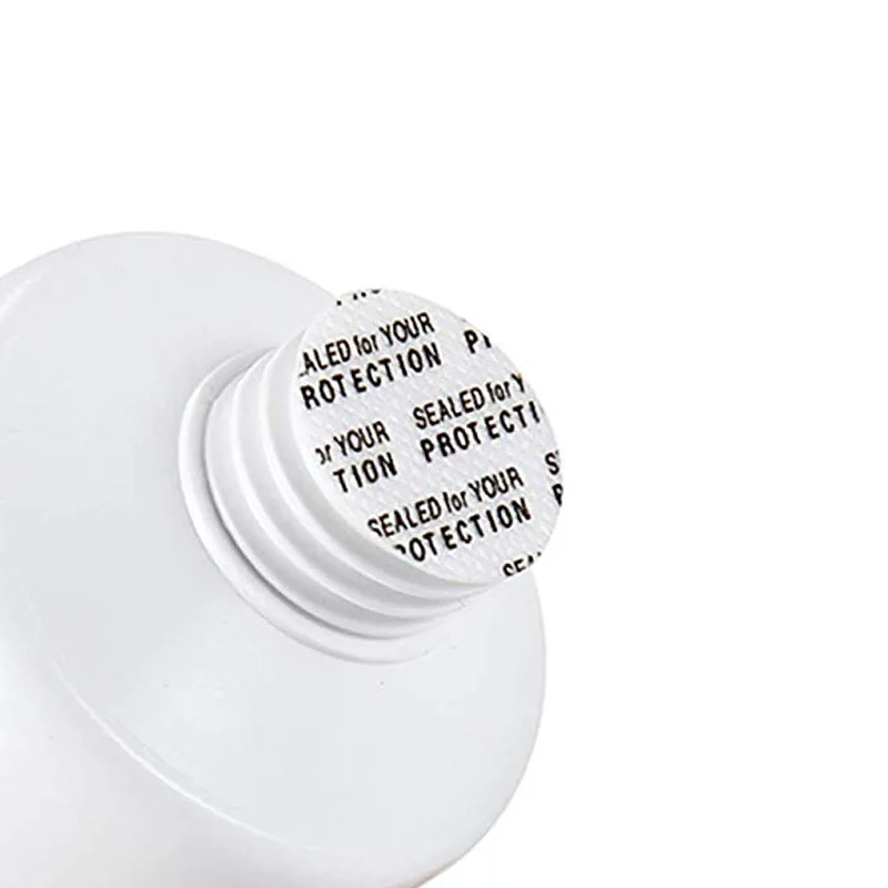Foam Seal Caps 1000Pcs Self-adhesive Foam Press Seal Cap Liners for Cosmetic Jar Bottle Pot 20mm-70mm