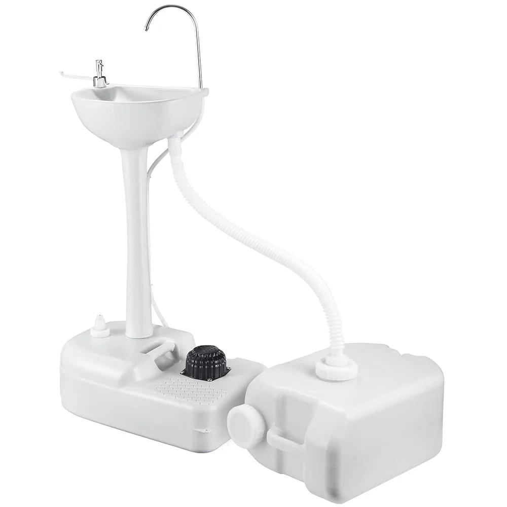 YeStarry 17L Portable Camping Sink Hand Wash Stand with Tank Hand