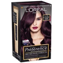Краска для волос «Preference» L'Oreal Paris, 4.26 Благородный Сливовый