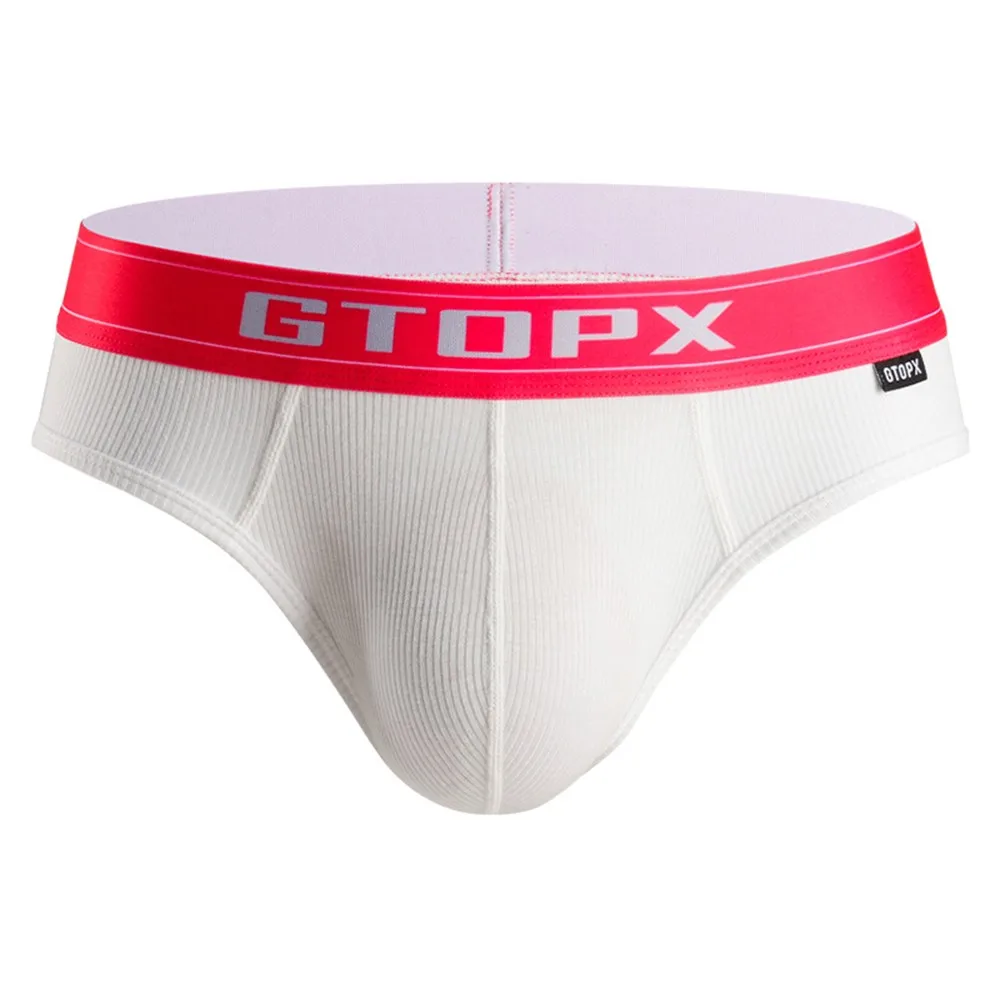 Mens Briefs Bulge Pouch Panties Underwear Breathable Underpants Sports Trunks Men's Low Waist Sexy Lingerie |