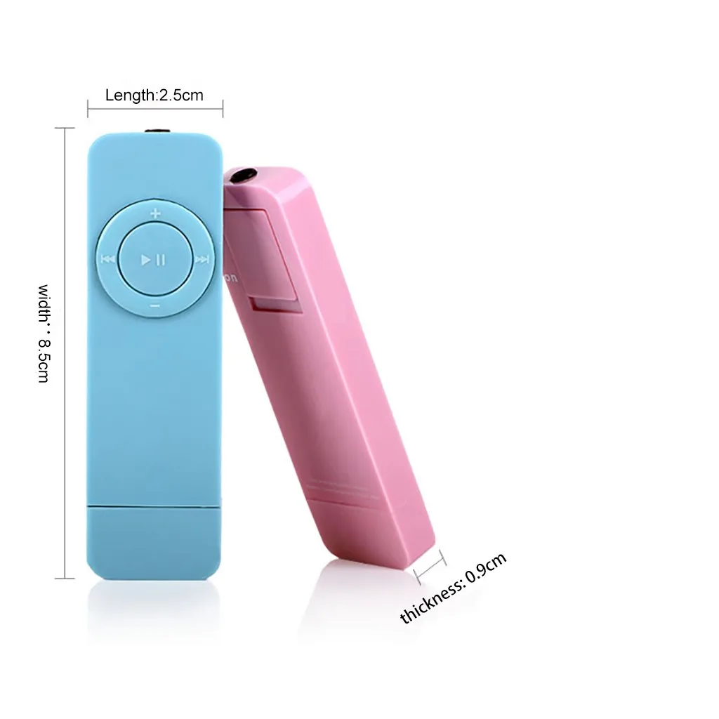 EPULA MP3-плеер Портативный USB мини светильник MP3 музыка Спорт студенческий обучение MP3-плеер Поддержка цифровой музыки Внешняя память
