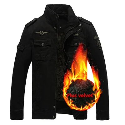 ArmyGreen 0B Хлопковая куртка в стиле милитари Для мужчин осень солдат MA-1 Стиль армейские куртки мужские брендовые Slothing Для мужчин s бомбардировщик куртка размера плюс M-6XL - Цвет: ArmyGreen 0B
