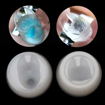 

2020 New DIY Foxes Mask Resin Silicone Mold Flexible Foxes Mask Jewelry Resin Mold Tools