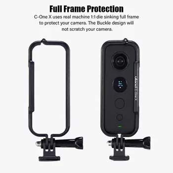 

Ulanzi Venture Frame for Insta360 One X Camera Protective Housing Shell Case with Camera Cap Gopro Adapter Sport Camera Accessry