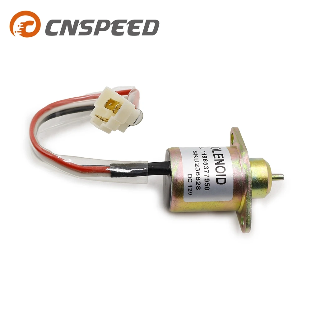 CNSPEED топливный Соленоидный клапан 119653-77950 для Yanmar 3TNE84 3TNE88 4TNE84 и закрытый YC100493 |