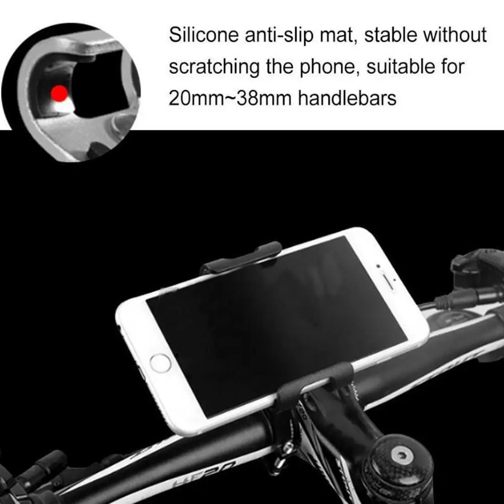 Держатель мобильного телефона из алюминиевого сплава с фиксированным кронштейном для электрического скутера Xiaomi& Kugoo