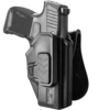 Holster Fit Sig P365/P365 SAS (Not suitable P365 X/XL/Macro),Right hand,Outside Waistband Carry Belt Plastic Polymer Holder Case 1