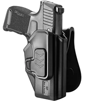 Holster Fit Sig P365/P365 SAS (Not suitable P365 X/XL/Macro),Right hand,Outside Waistband Carry Belt Plastic Polymer Holder Case 1