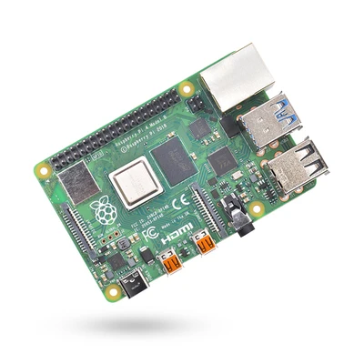 Официальный Raspberry Pi 4 Модель B макетная плата комплект ram 1G/2G