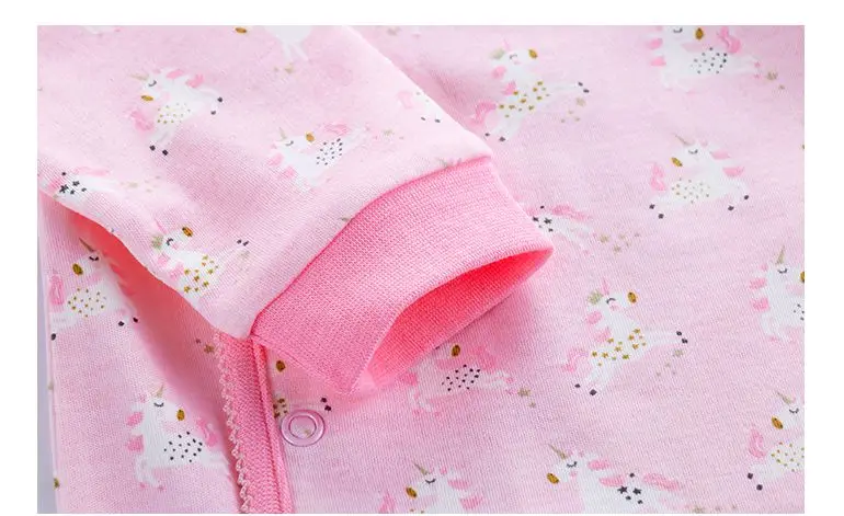 Baby's bodysuit baby girl's hip suit spring and autumn outing warm clothes newborn full moon clothing Baby Bodysuits for girl 