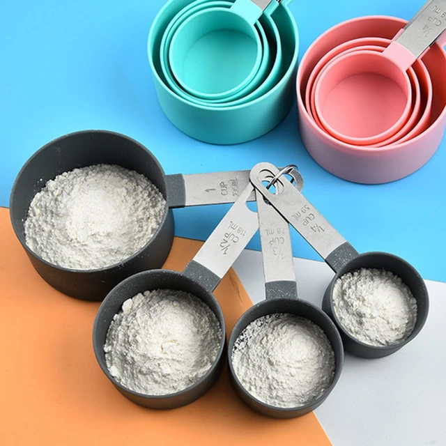 Flour Shop Rainbow Measuring Cups and Spoons