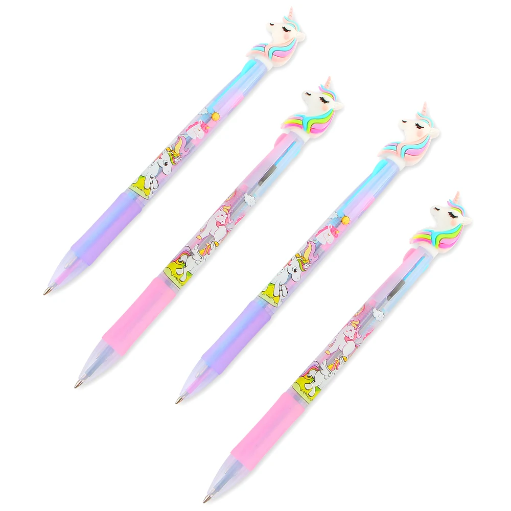 2 шт./лот шариковая ручка с милым мультяшным единорогом для школы офиса