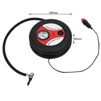 

Car Inflation Pump Air Compressor Mini Tire Design 12V Universal For Car UN