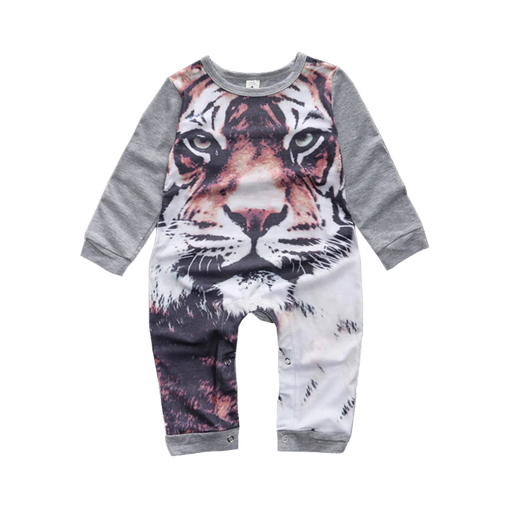 Cute Tiger Newborn Toddler Baby Romper Spring Autumn Boy Girl Baby Jumpsuit Climbing Clothes Rompers Kids Children's Clothing
