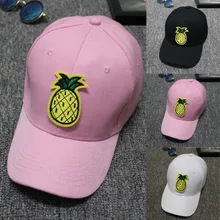 Бейсбольная Кепка унисекс с рисунком ананаса, бейсбольная кепка, Регулируемая Кепка в стиле хип-хоп, повседневные шляпы, летняя Солнцезащитная бейсболка, женская кепка