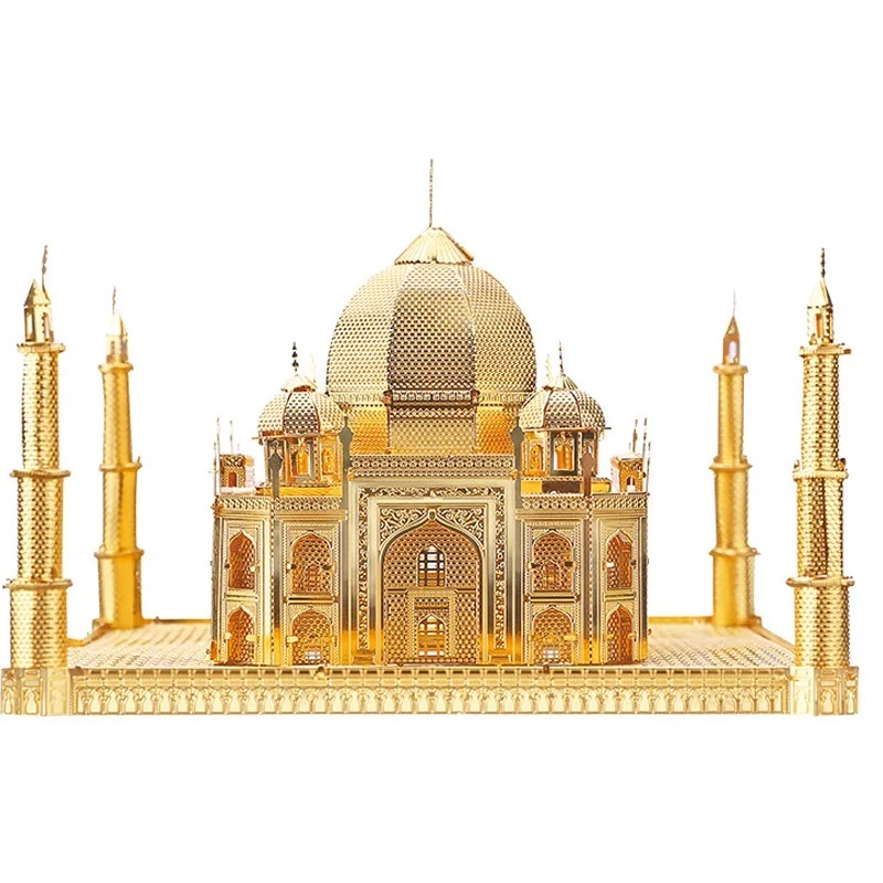 3D головоломка металлическая игрушка Taj Mahal сборочная модель обучающая головоломка 3D модели игрушки для детей