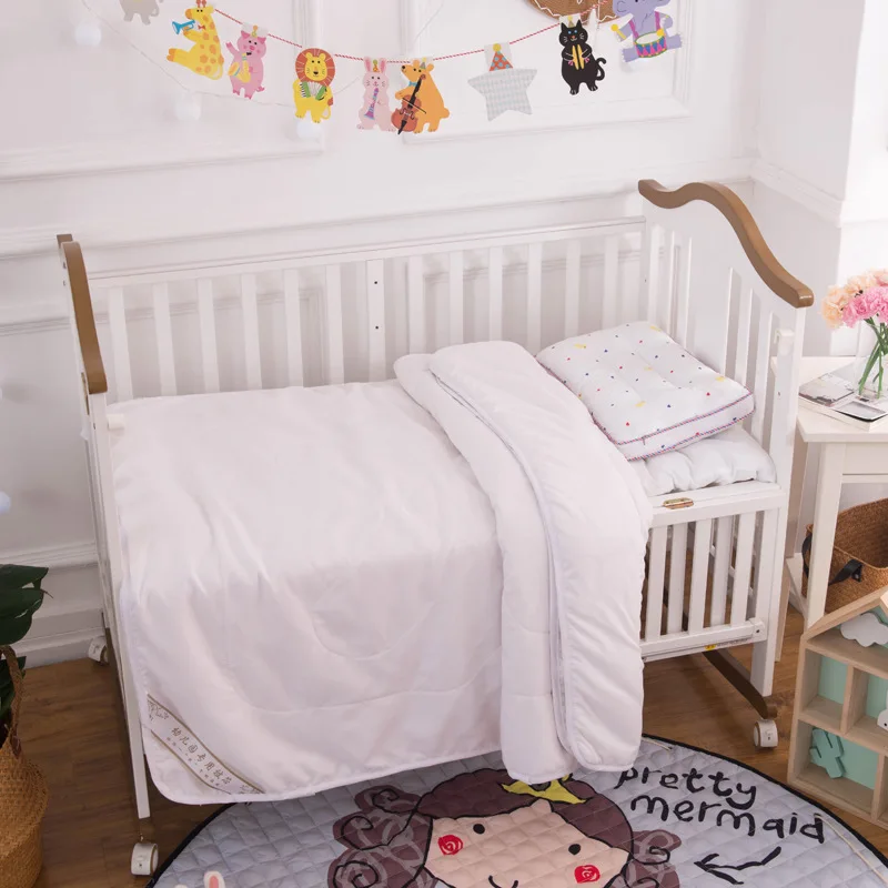 Baby Quilt Newborns 120x150cm Comfortable Soft Quilt Filler Inner For Kids Baby Bedding Set Crib Suite Room Decor Gift