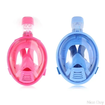 

Full Face Snorkeling Mask Anti Fog Dry Easy Breath Foldable Diving Scuba With Camera Mount For Kids M26 20 Dropship