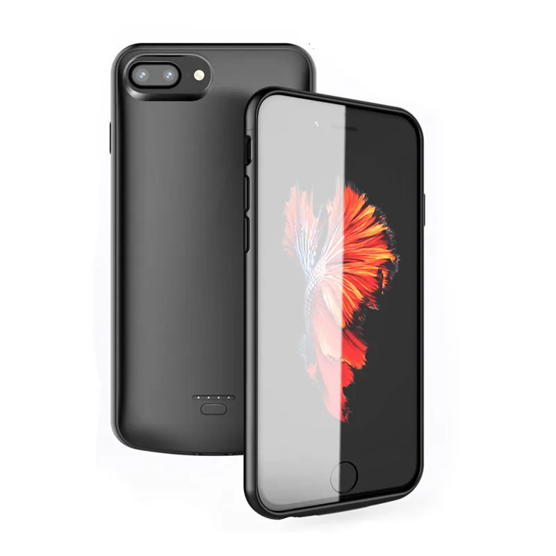 Ультра тонкая батарея зарядное устройство чехол для телефона iPhone 6 6s 7 8 X XS power Case Внешнее зарядное устройство для iPhone 5 5S se