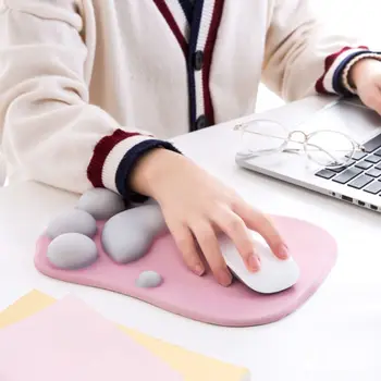 Kawaii Squishy Cat Paw Mouse Pad 2