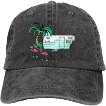 Happy Glamper Премиум ковбойские бейсболки Trucker шапки натуральный