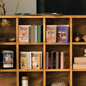 

100 Sheets Blue Monet Vintage Scrapbook Diy Decor Paper Small Size Deco Stickers For Planner Journaling Project Diary