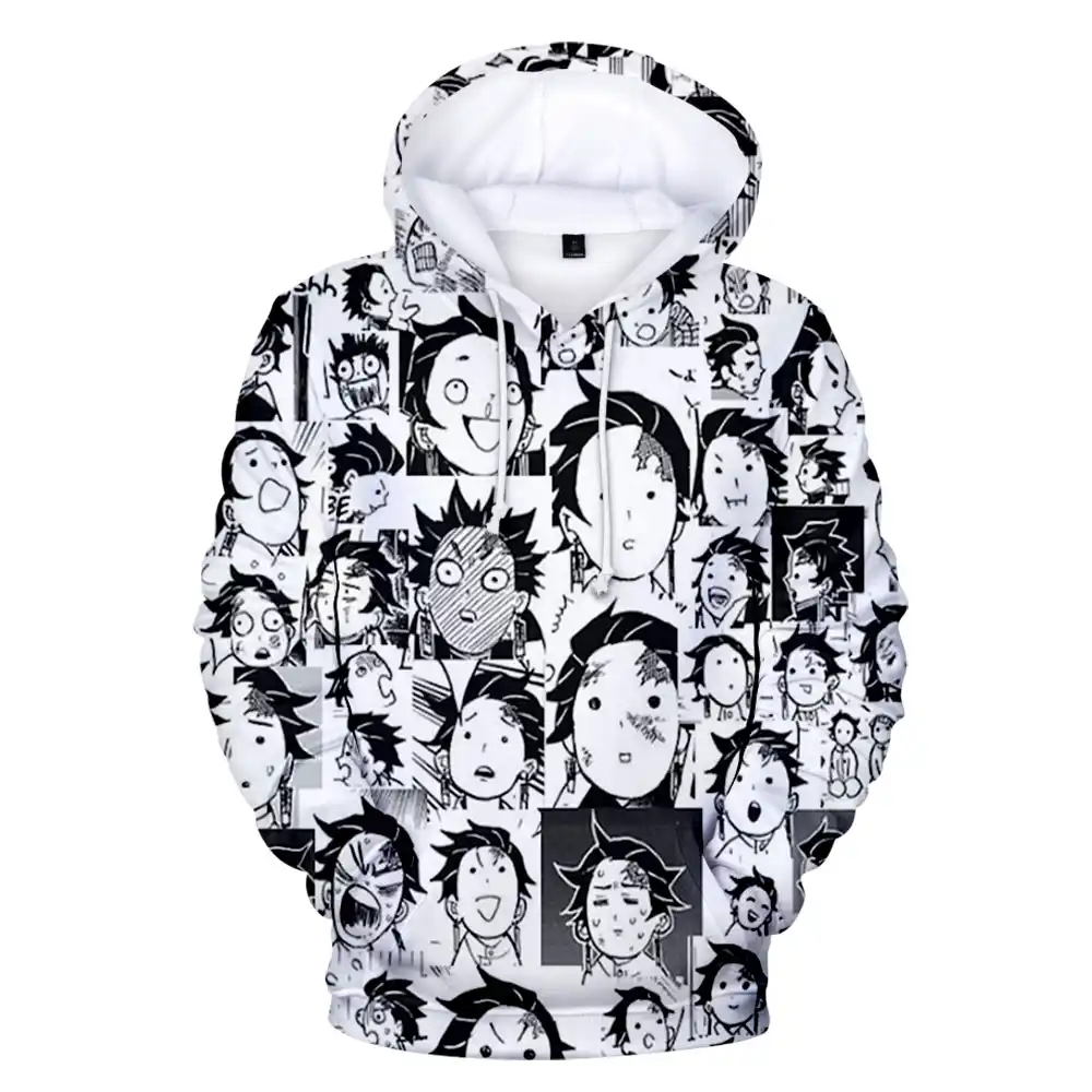 Anime Hoodies Demon Slayer Kimetsu No Yaiba 3d Hoodies Streetwear Sweatshirt Harajuku Casual Unisex Hoodies Plus Size Hoodies Hoodies Sweatshirts Aliexpress